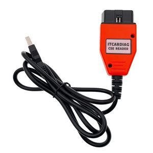 ITCARDIAG Lecteur CSE OBDII, Scanner de codes, Lecture des codes de panne, Effacement des DTC, Données actuelles, Test d'actionneur, Scanner OBD2, Outil de diagnostic automobile - Product Image 1