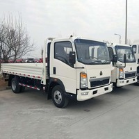 Camion léger d'occasion de bonne qualité, 5t 10 tonnes, Sinotruk Howo 4x2, camion de fret léger