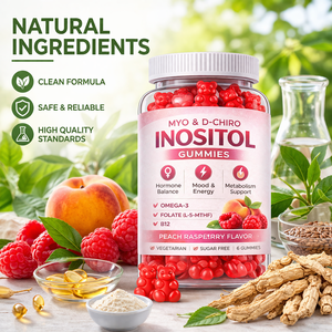 Gomitas de Inositol OEM para Mujeres, Fórmula Myo D Chiro, Equilibrio Hormonal, Apoyo al Metabolismo, Gomitas Sin Azúcar - Product Image 3