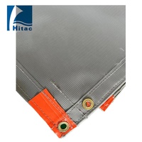 Rouleaux de bâche robuste enduite de PVC – Imperméable, ignifuge, logo personnalisé, style uni, rideaux pour garçons et filles, différentes tailles