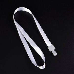 Cordons de cou pour porte-badge d'identification, cordon plat en nylon durable avec boucle ABS, étiquettes nominatives pour badge - Product Image 3