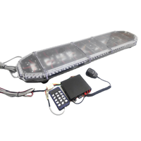 Nouvelle barre lumineuse LED clignotante bleue JZ TECH TBD-8700B-S 1,2 m 12V/12-24VDC pour remplacement/réparation, accessoire de sirène de voiture