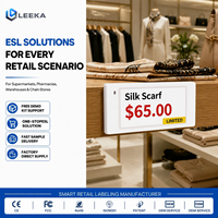 Etiqueta Electrónica de Precio LEEKA ESL, Actualización Remota Sincronizada, Anti-Rayones, Papel Electrónico