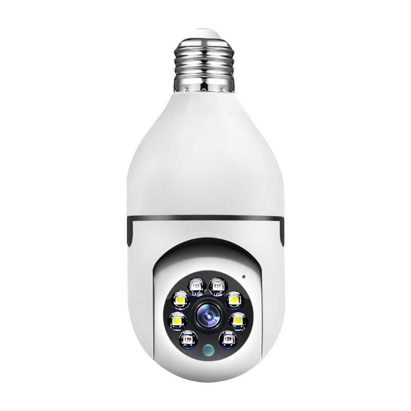 New Product 3mp Smart Dome Security Camera Care Cam St Light Bulb With Night Vision 360 Degree Indoor Wi-fi Connectivity