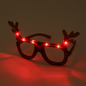 Occhiali LED Lampeggianti a Forma <span class=keywords><strong>di</strong></span> <span class=keywords><strong>Corna</strong></span> <span class=keywords><strong>di</strong></span> <span class=keywords><strong>Cervo</strong></span> - Accessori Portatili <span class=keywords><strong>di</strong></span> Alta Qualità in Plastica per Feste <span class=keywords><strong>di</strong></span> Diwali e Ringraziamento - Product Image 3