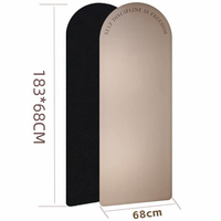 Premium 5mm Halbrunde PU Naturkautschuk-Matte Rutschfest Schweißresistent Stoßdämpfende Unterlage für Heimtraining Pilates Yoga-Matte