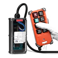 Control remoto inalámbrico para grúa torre industrial, 1 transmisor y 1 receptor, 2 unidades