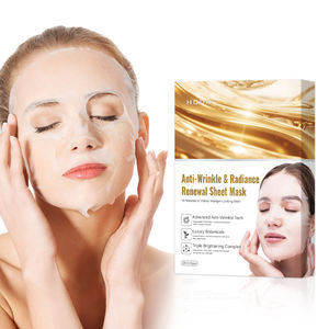 <span class=keywords><strong>Masque</strong></span> facial en feuille anti-rides HODAF OEM à marque privée avec oligopeptide et niacinamide, éclaircissant et hydratant - Product Image 2