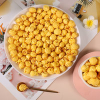 Palomitas de Maíz Listas para Consumir con Sabor a Caramelo Dulce 158g/ Bocadillo de Maíz con Sabor a Caramelo, Auténticas Palomitas de Maíz Americanas