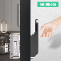 Serrure de porte électrique intelligente étanche Ttlock Tuya pour portail extérieur