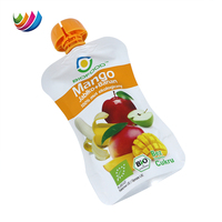Pochettes Souples à Bec Personnalisées de Qualité Alimentaire et Écologiques pour Boissons, Yaourts, Jus de Fruits et Aliments pour Bébés (100ml, 250ml, 500ml)