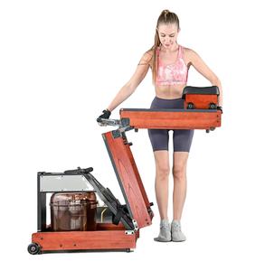 Machine de <span class=keywords><strong>rameur</strong></span> d'<span class=keywords><strong>eau</strong></span> en <span class=keywords><strong>bois</strong></span> pliable de mode équipement d'exercice de <span class=keywords><strong>rameur</strong></span> commercial - Product Image 5