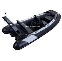 Bateau de pêche à coque en V en aluminium léger de 16 pieds de haute qualité tout soudé à vendre pour le surf activités de plein air