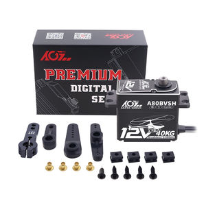 A80BVSH Cyclic 40KG 0.086Seg Motor Digital sin Escobillas Programable de Alto Voltaje de 12V, Totalmente de Aluminio, para Helicóptero - Product Image 4