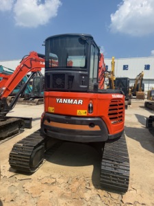 รถขุดมือสองคุณภาพสูง YANMAR VIO55 รถขุดไฮดรอลิกขนาดกะทัดรัด เหมาะสำหรับงานสวน ซ่อมแซมเทศบาล และงานดินขนาดเล็ก - Product Image 3