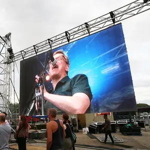 조드 핫 판매 무대 배경 500mm x 1000mm P3.91 비디오 벽 패널 HD 4K 야외 방수 led 디스플레이 화면