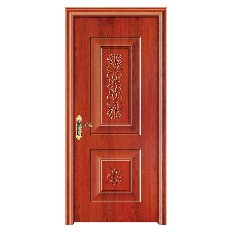 Cheap Price Mdf Thermoforming New Style Pvc Wooden Door