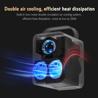 Mini projecteur portable C405 300 ANSI avec batterie - Projecteur de cinéma en plein air compact et lumineux pour le camping et les voyages
