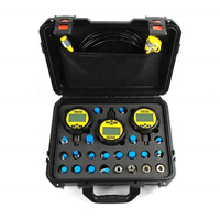 2 Gauges Hydraulic Pressure Gauge Set Diagnostic Test Kits for All Model Device Precision Digital Pressure Gauge
