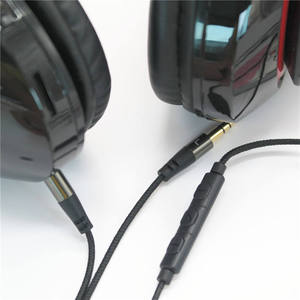 สายหูฟังเหมาะสำหรับหูฟัง <span class=keywords><strong>Sol</strong></span> <span class=keywords><strong>Republic</strong></span> พร้อมการควบคุมระดับเสียงของไมโครโฟน3.5มม. ถึง2.5มม. - Product Image 6