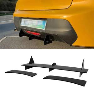 Car Rear Bumper <strong>Spoiler</strong> Lip Diffuser Modification Part For <strong>Peugeot</strong> <strong>208</strong> GT 2019-2021 Bumper Guard Protector Cover Car Accessories - Product Image 1