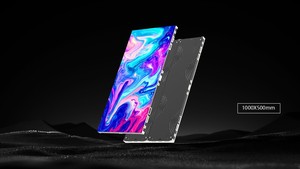 Paneles de matriz Digital LED delgados para interiores de 3,9mm, modelo P3/P4 para publicidad, paredes de vídeo, conexión de concentrador de texto, pantalla LED montada - Product Image 3