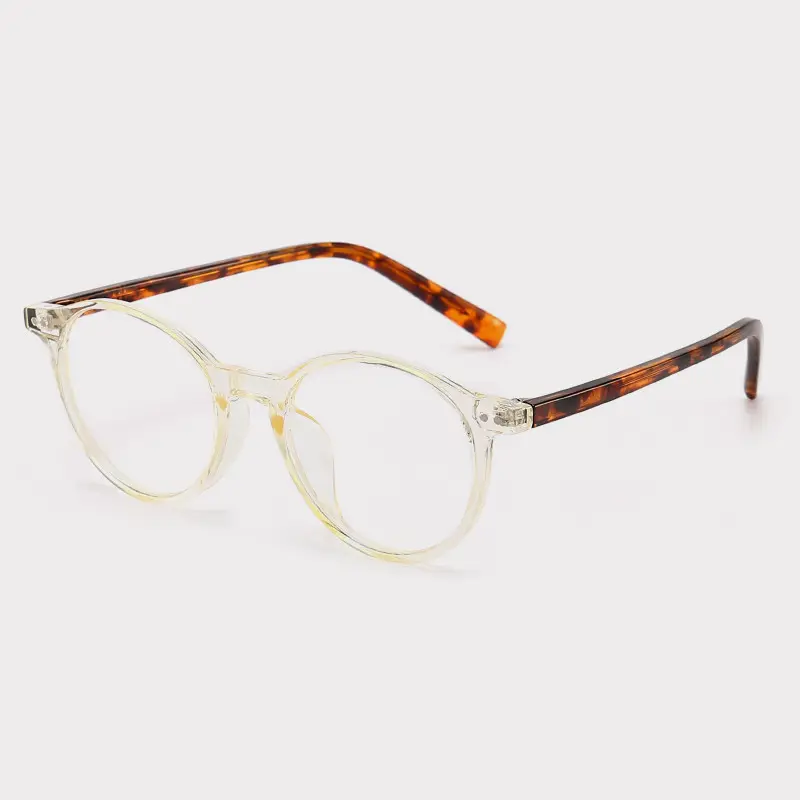 Retro Round Shape Glass Optical Glasses for Women Men Clear Frame Prescription Eyeglasses CP Spectacles Frames TR90