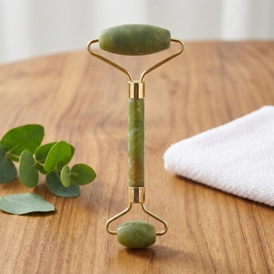 Rullo Facciale a Doppia Testa in Giada Verde Naturale Phoenix, Strumento di Bellezza Anti-Età <span class=keywords><strong>per</strong></span> Massaggio <span class=keywords><strong>Viso</strong></span> - Product Image 3