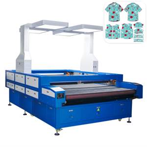 Machine de découpe laser à alimentation automatique 1800*2000MM, puissance 150W, pour tissus textiles, vêtements - Product Image 1