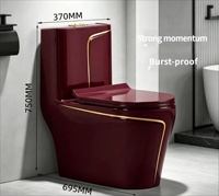 WC extérieur en céramique à siphon, réservoir encastré, économie d'eau, double chasse, écologique, à poser au sol, cuvette courbée 300 mm