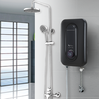 Chauffe-eau électrique instantané haute puissance 9KW 220-240V, protection multi-sécurité, pour salle de bain d'hôtel, douche continue