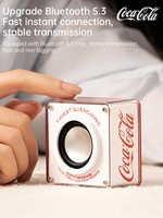 Coca-Cola A01 pour haut-parleur sans fil portable mini caisson de basses sans télécommande sans micro intégré