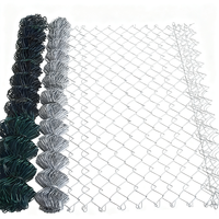 Grillage de sécurité Cyclone Diamond en acier galvanisé à maille losangée, revêtu de PVC, étanche, haute résistance pour applications agricoles