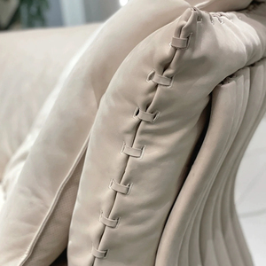 Ensemble modulaire de luxe italien, design moderne, canapé sectionnel en cuir véritable pour appartement, hôtel, refroidissement pour <span class=keywords><strong>villa</strong></span>, salon - Product Image 6