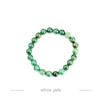 Bracelet personnalisé pour femmes en pierre de guérison de qualité supérieure, perles de cristal naturel