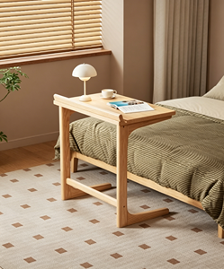 Table basse en bois moderne, design scandinave, multifonctionnelle, pour salon, utilisation en chambre à coucher - Product Image 4