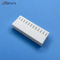Conectores JINDA 2510-12Y de 2.54mm y 12 pines PA66, de cable a placa y tipo wafer, CC 250V, latón estañado, montaje en placa PCB