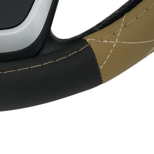 OEM ODM Cuir PU <span class=keywords><strong>de</strong></span> luxe 4 branches Taille moyenne <span class=keywords><strong>Volant</strong></span> <span class=keywords><strong>de</strong></span> direction en TPE blanc pour voitures - Product Image 5