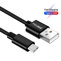 Cable de datos para cargador de teléfono Samsung, Cable USB tipo C de PVC suave y duradero, 3A, 3 pies, 6 pies, 1M, 2M y 3M, venta al por mayor