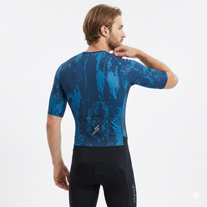 Ensemble de maillot de cyclisme pour homme, <span class=keywords><strong>combinaison</strong></span> de vélo une pièce, maillots de vélo, <span class=keywords><strong>combinaison</strong></span> de <span class=keywords><strong>triathlon</strong></span>, shorts de vélo avec Oad - Product Image 5