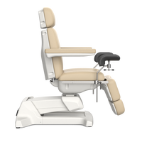 Chaise d'examen médicale électrique Otto-332FC pour salon, spa et clinique, réglable pour les soins des cils, du visage, de la dermatologie, esthétique, pour hôtel et usage beauté