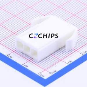 ELR-03V Housing (Wire-to-Board / Wire-to-Wire) P=4.5mm Connector ( Jack Structure: 1x3P )( Pitch: 4.5mm )( Number of Rows: 1 ) - Product Image 2