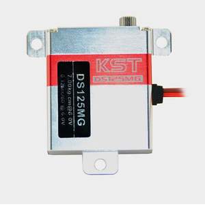 Original KST 28g/7kg/0.12 Sec Digital Servo DC 4.5V-6V Metal Gear for Glider Wing DS125MG <b>RC</b> <b>Airplane</b> - Product Image 5