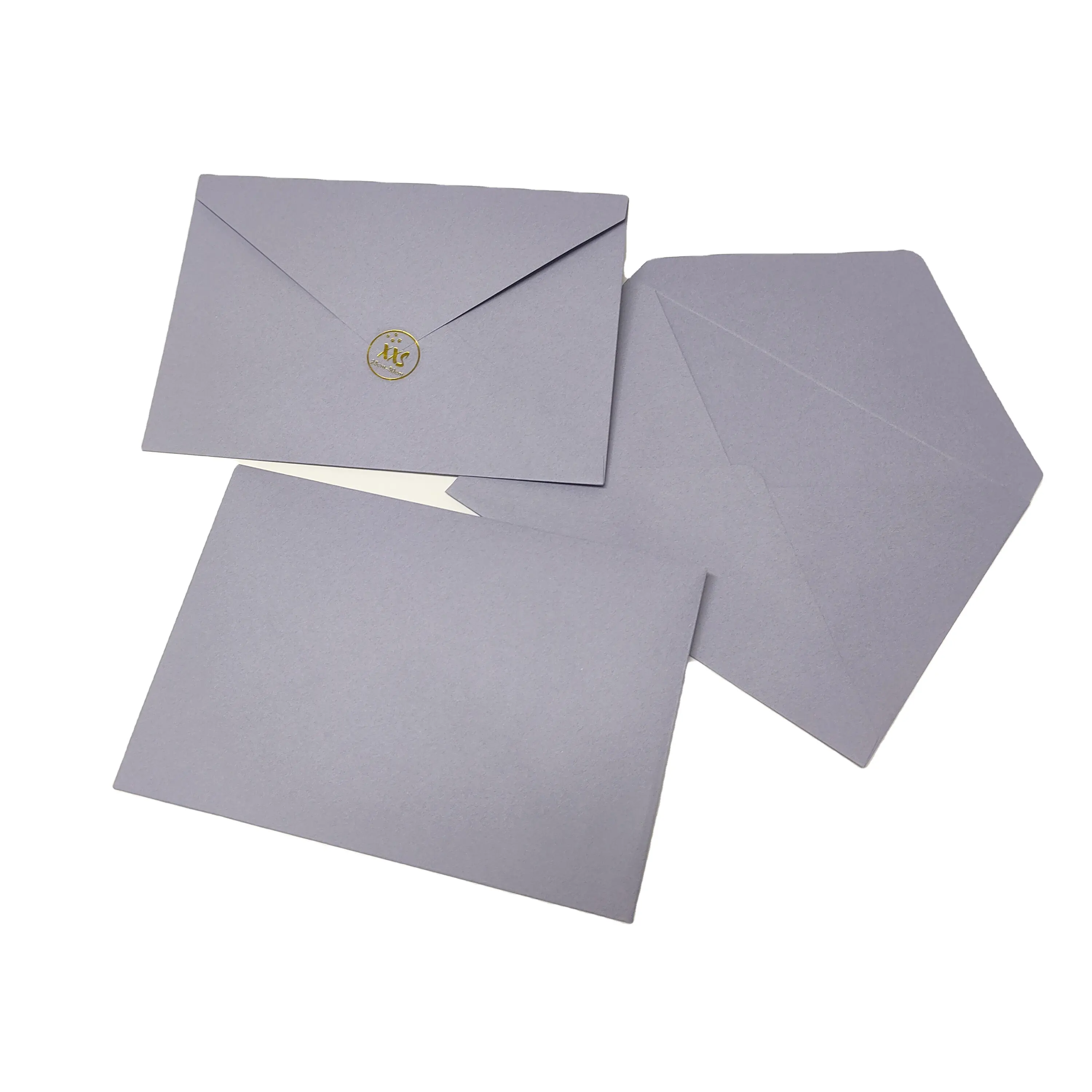 ビジネスギフトカード包装用の紙封筒カスタムサイズ印刷ロゴ封筒V字型