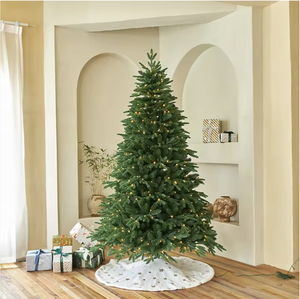 <span class=keywords><strong>Sapin</strong></span> de Noël artificiel en pin nordique de haute qualité, éclairé, debout, 6 pieds, 7,5 pieds, 9 pieds, 10 pieds - Product Image 1