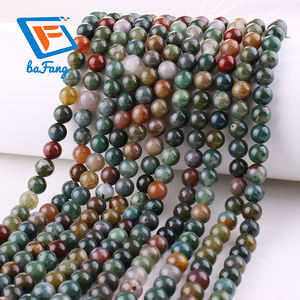 थोक प्राकृतिक सस्ता गोल ढीले भारत में 4 मिमी 6 मिमी 8 मिमी 8 मिमी 10 मिमी 10 मिमी - Product Image 2