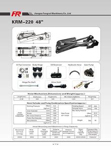 Cina produsen <span class=keywords><strong>hoist</strong></span> silinder hidrolik tipper KRM22048 <span class=keywords><strong>kit</strong></span> - Product Image 2