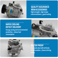 64526987863-02 447190-8476 64526987863 Compresseur de climatisation de voiture pour BMW E60 520D