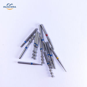 Huacera 6000A fresa diamantata dentaria Kit lucidanti in silicio FG assortiti e punte per Router con punta in carburo per cliniche odontoiatriche - Product Image 5