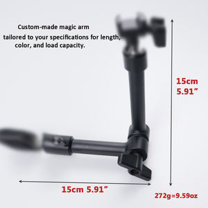 Trípode con Brazo Mágico de 10 kg de Capacidad de Carga, Fricción Ajustable, Rotación de 360 Grados °   Brazo Mágico <span class=keywords><strong>Articulado</strong></span> con Cabezales Esféricos, Brazo Mágico Profesional - Product Image 6